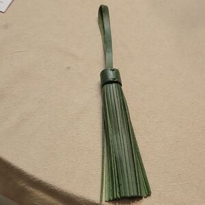 Portland Leather Jumbo Green Tassel